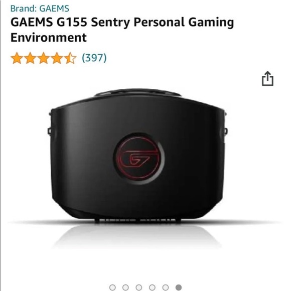 Gaems G155 Sentry Personal Gaming Environment - Picture 5 of 10